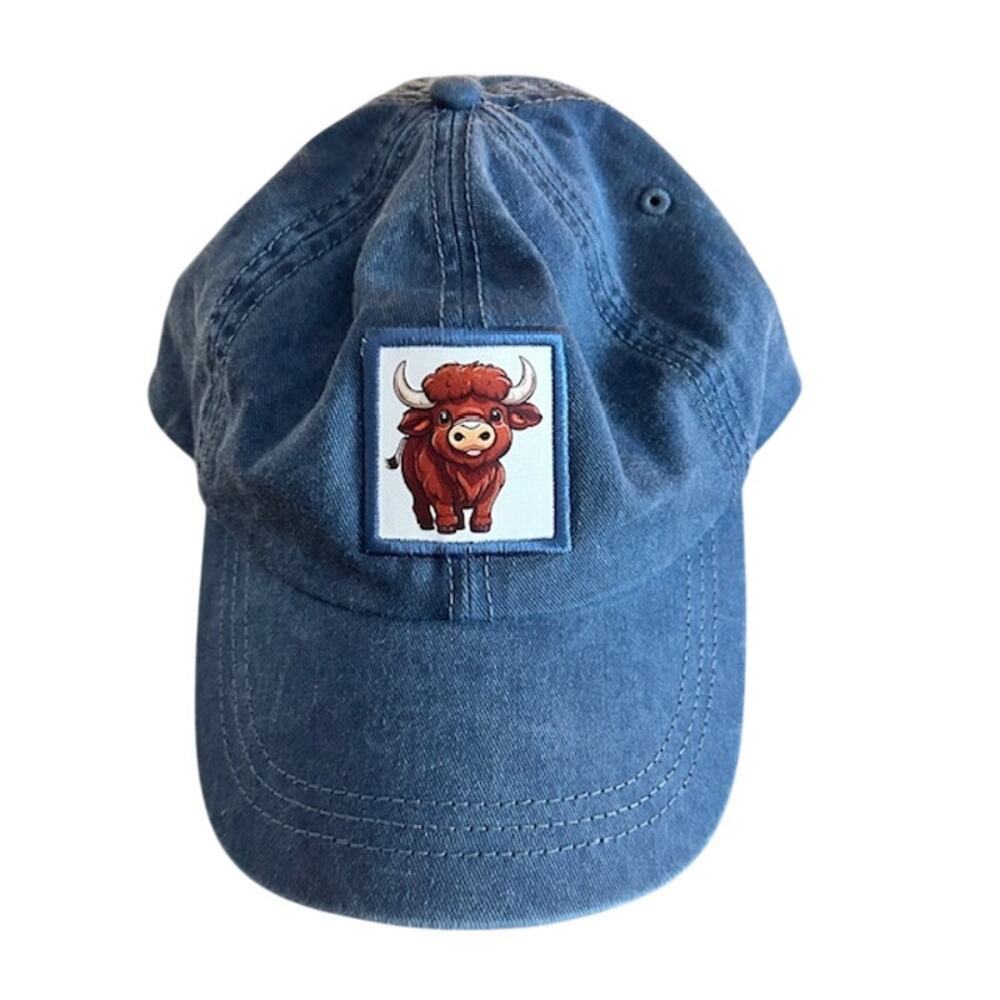 Sportsman Adjustable 100% Cotton Baby Bison Cap